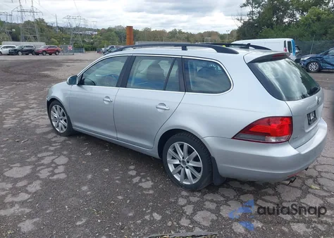 2014 Volkswagen Jetta Sportwagen 2.0L Tdi из США, поврежденный, VIN 3VWML7AJ1EM628675